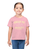 Korean Pop University Design Toddler's T-shirt