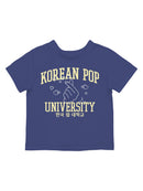 Korean Pop University Design Toddler's T-shirt