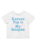 K-Pop Passion: My Weapon Statement Toddler's T-shirt