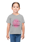 Empowerment Slogan Retro Style Toddler's T-shirt