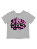 I Love Korean Pop Stars Design Toddler's T-shirt