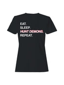 Demon Hunter Lifestyle Motto Women's T-shirt