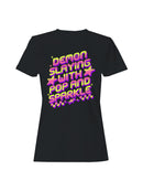 Demon Slaying with Pop Sparkle Women's T-shirt