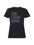 Stan Stream Repeat Graphic Design Women's T-shirt