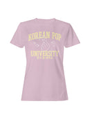 Korean Pop University Design Women's T-shirt