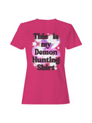 Demon Hunting Butterfly Stars Women's T-shirt