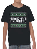 Grandma’s Favorite Holiday Design Youth's T-shirt