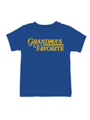 Grandma’s Favorite Colorful Design Youth's T-shirt