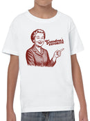 Grandma's Favorite Vintage Art Youth's T-shirt