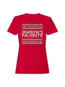 Grandma’s Favorite Holiday Design Women's T-shirt