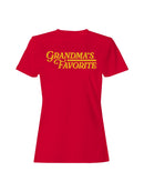 Grandma’s Favorite Colorful Design Women's T-shirt