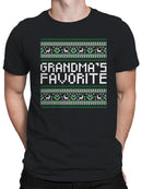 Grandma’s Favorite Holiday Design Men's T-shirt