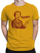 Grandma's Favorite Vintage Art Men's T-shirt