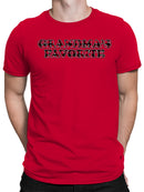 Grandma's Favorite Graphic Art Men's T-shirt