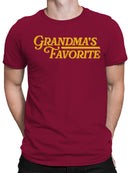 Grandma’s Favorite Colorful Design Men's T-shirt
