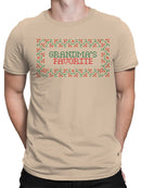 Grandma's Favorite Cross Stitch Men's T-shirt
