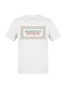 Grandma's Favorite Cross Stitch Men's T-shirt