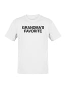 Grandma's Favorite Design Men's T-shirt