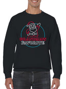 Santa Claus Grandma's Favorite Men's Sweatshirt