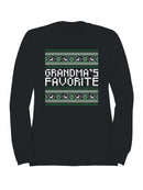 Grandma’s Favorite Holiday Design Men's Sweatshirt