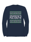 Grandma’s Favorite Holiday Design Men's Sweatshirt
