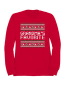 Grandma’s Favorite Holiday Design Men's Sweatshirt