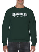 Grandma's Favorite Vintage Design Men's Sweatshirt