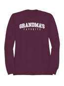 Grandma's Favorite Vintage Design Men's Sweatshirt