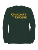 Grandma’s Favorite Colorful Design Men's Sweatshirt