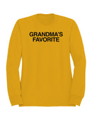 Grandma's Favorite Design Women's Sweatshirt