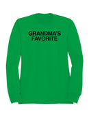 Grandma's Favorite Design Women's Sweatshirt