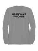 Grandma's Favorite Design Women's Sweatshirt
