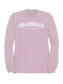 Grandma's Favorite Vintage Design Women's Sweatshirt