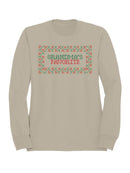 Grandma's Favorite Cross Stitch Women's Sweatshirt