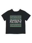 Grandma’s Favorite Holiday Design Toddler's T-shirt