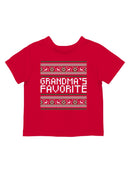 Grandma’s Favorite Holiday Design Toddler's T-shirt