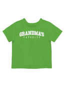 Grandma's Favorite Vintage Design Toddler's T-shirt