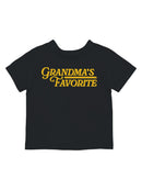 Grandma’s Favorite Colorful Design Toddler's T-shirt
