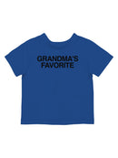 Grandma's Favorite Design Toddler's T-shirt