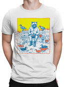 Reflective Raccoon in the Park Men's T-shirt