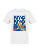 NYC Vibrant Cityscape Art Men's T-shirt
