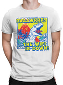 Dinosaur Roar: Lost WiFi Adventure Men's T-shirt