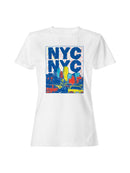 NYC Vibrant Cityscape Art Women's T-shirt