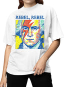 Rebel Art Tribute: Iconic Lightning Women's T-shirt
