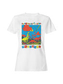 Dinosaurs Watching Meteor: Everything's Fine Women's T-shirt