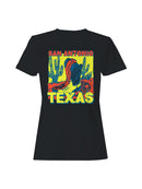 Bold San Antonio Texas Cactus Art Women's T-shirt