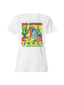 Bold San Antonio Texas Cactus Art Women's T-shirt