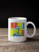 Raccoon Urban Vibes: Pop Art UN Mug