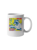 Pizza Night with Raccoon UN Mug