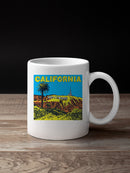 California Hollywood Retro Vibe UN Mug